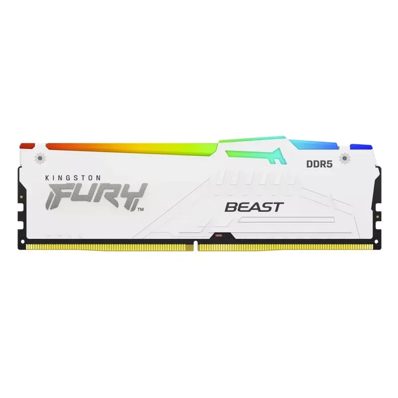 Kingston FURY White RGB 32GB ( - 64Gb Ddr5 6000Mhz Cl30 2X32Gb Desktop recensie en prijs