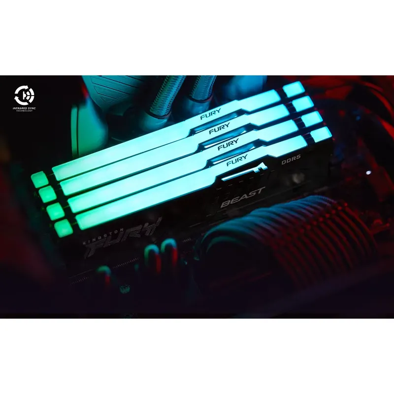 Kingston FURY White RGB 32GB ( - 64Gb Ddr5 6000Mhz Cl30 2X32Gb Desktop recensie en prijs
